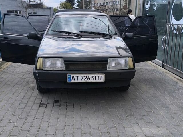 Черный ВАЗ 21099, объемом двигателя 1.5 л и пробегом 277 тыс. км за 1200 $, фото 1 на Automoto.ua