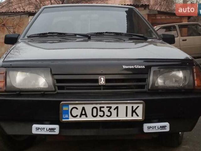 Черный ВАЗ 21099, объемом двигателя 1.5 л и пробегом 102 тыс. км за 3200 $, фото 1 на Automoto.ua