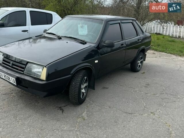 Черный ВАЗ 21099, объемом двигателя 1.5 л и пробегом 171 тыс. км за 1399 $, фото 1 на Automoto.ua