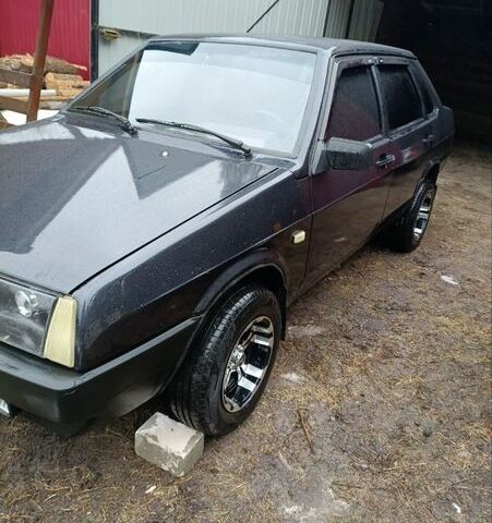 Черный ВАЗ 21099, объемом двигателя 1.6 л и пробегом 150 тыс. км за 3500 $, фото 1 на Automoto.ua