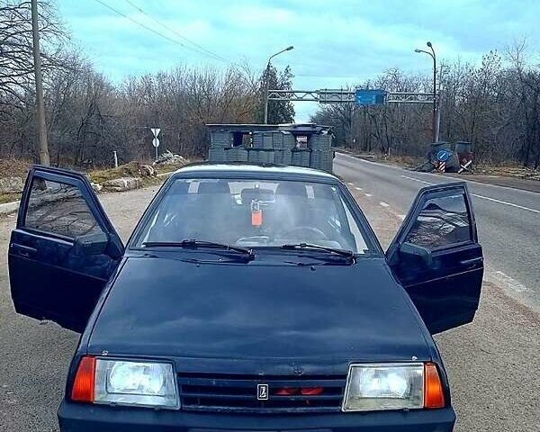 Черный ВАЗ 21099, объемом двигателя 1.5 л и пробегом 120 тыс. км за 1600 $, фото 1 на Automoto.ua
