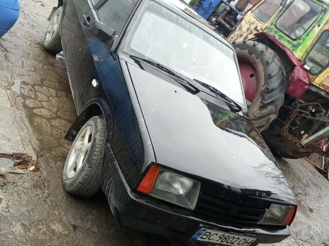 Черный ВАЗ 21099, объемом двигателя 1.5 л и пробегом 654 тыс. км за 750 $, фото 1 на Automoto.ua