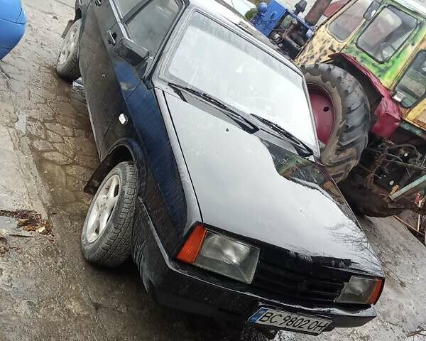 Черный ВАЗ 21099, объемом двигателя 1.5 л и пробегом 256 тыс. км за 1100 $, фото 1 на Automoto.ua