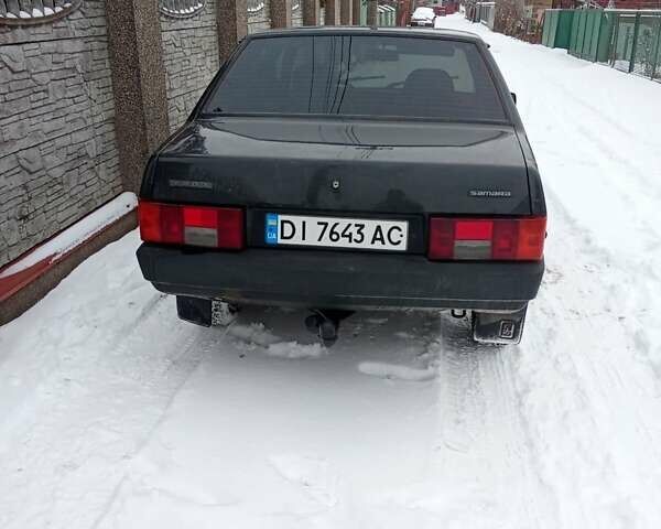 Черный ВАЗ 21099, объемом двигателя 1.5 л и пробегом 170 тыс. км за 1700 $, фото 1 на Automoto.ua