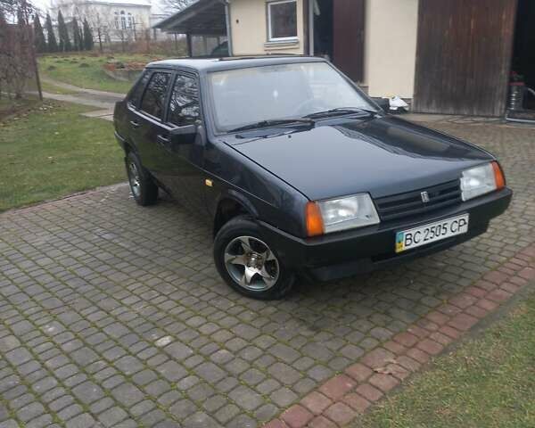 Черный ВАЗ 21099, объемом двигателя 1.6 л и пробегом 168 тыс. км за 800 $, фото 1 на Automoto.ua