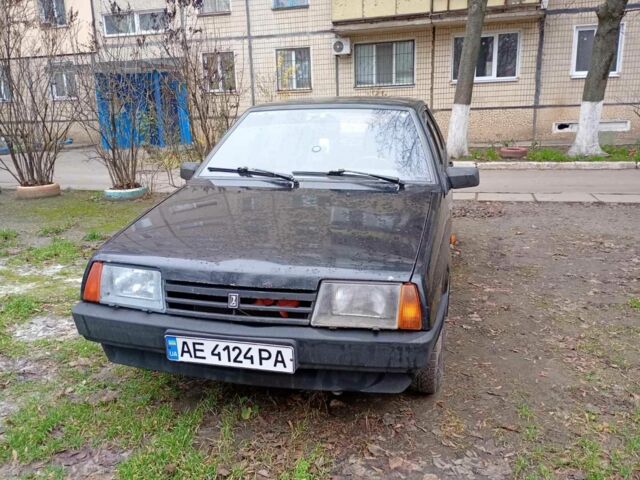 Черный ВАЗ 21099, объемом двигателя 1.5 л и пробегом 245 тыс. км за 946 $, фото 1 на Automoto.ua
