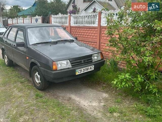 Черный ВАЗ 21099, объемом двигателя 1.5 л и пробегом 152 тыс. км за 1300 $, фото 1 на Automoto.ua