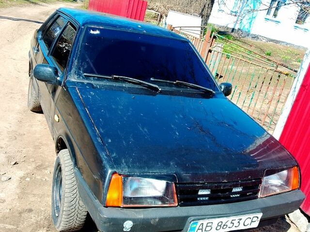 Чорний ВАЗ 21099, об'ємом двигуна 1.5 л та пробігом 222 тис. км за 500 $, фото 1 на Automoto.ua