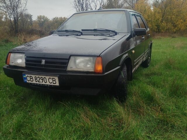 Чорний ВАЗ 21099, об'ємом двигуна 1.5 л та пробігом 258 тис. км за 2006 $, фото 1 на Automoto.ua