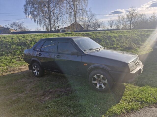 Чорний ВАЗ 21099, об'ємом двигуна 1.6 л та пробігом 161 тис. км за 1300 $, фото 1 на Automoto.ua