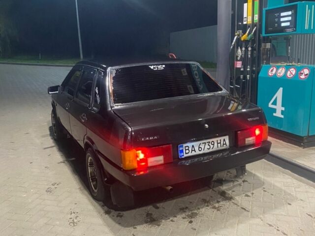 Черный ВАЗ 21099, объемом двигателя 1.5 л и пробегом 220 тыс. км за 1900 $, фото 1 на Automoto.ua