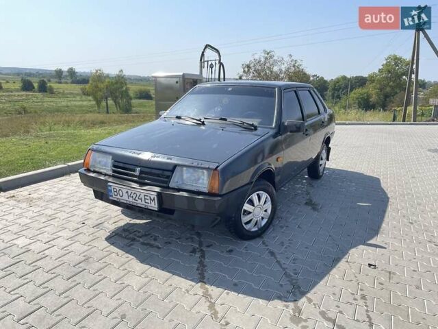 Черный ВАЗ 21099, объемом двигателя 1.5 л и пробегом 298 тыс. км за 1600 $, фото 1 на Automoto.ua