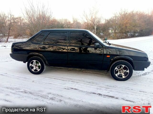 Черный ВАЗ 21099, объемом двигателя 1.5 л и пробегом 26000 тыс. км за 2150 $, фото 1 на Automoto.ua