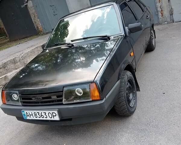 Чорний ВАЗ 21099, об'ємом двигуна 1.5 л та пробігом 200 тис. км за 1600 $, фото 1 на Automoto.ua