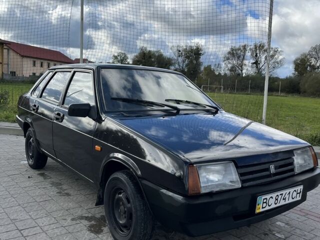 Черный ВАЗ 21099, объемом двигателя 1.5 л и пробегом 196 тыс. км за 1400 $, фото 1 на Automoto.ua