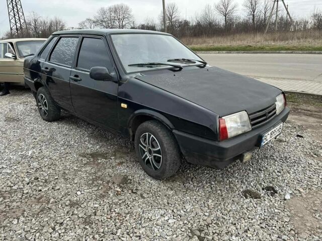 Черный ВАЗ 21099, объемом двигателя 1.5 л и пробегом 156 тыс. км за 1151 $, фото 1 на Automoto.ua