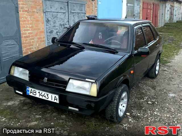 Черный ВАЗ 21099, объемом двигателя 1.5 л и пробегом 155 тыс. км за 1850 $, фото 1 на Automoto.ua