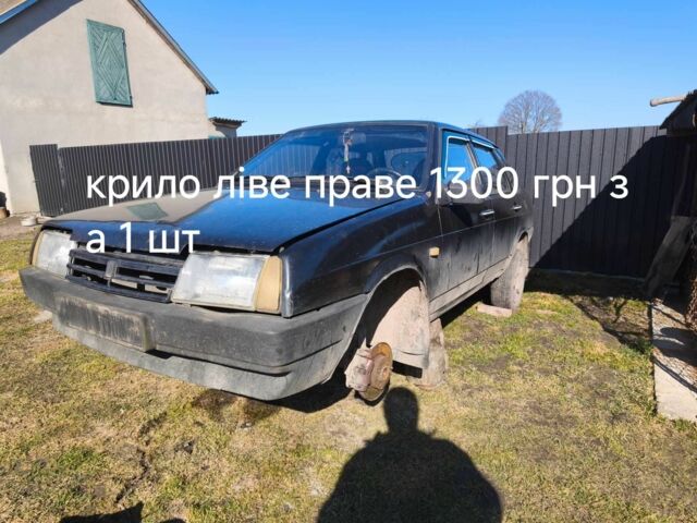 Чорний ВАЗ 21099, об'ємом двигуна 1.5 л та пробігом 247 тис. км за 249 $, фото 1 на Automoto.ua