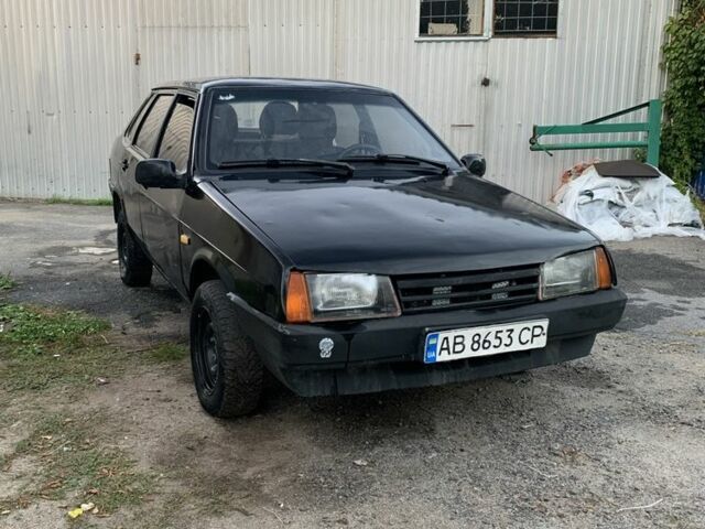 Черный ВАЗ 21099, объемом двигателя 1.5 л и пробегом 186 тыс. км за 1050 $, фото 1 на Automoto.ua