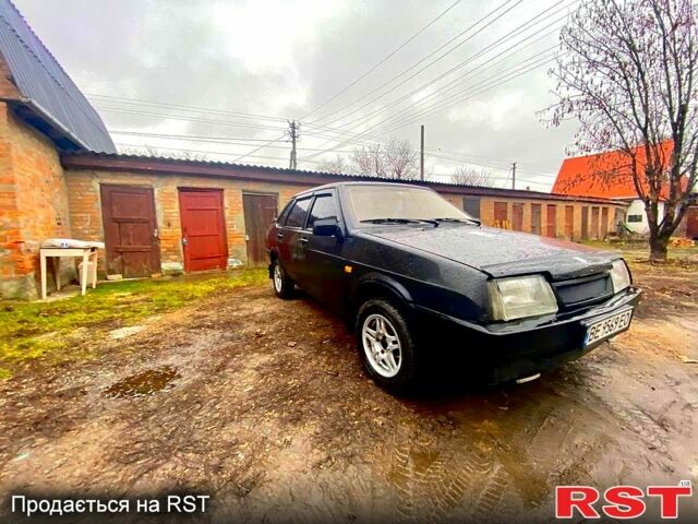 Черный ВАЗ 21099, объемом двигателя 1.6 л и пробегом 200 тыс. км за 1900 $, фото 1 на Automoto.ua