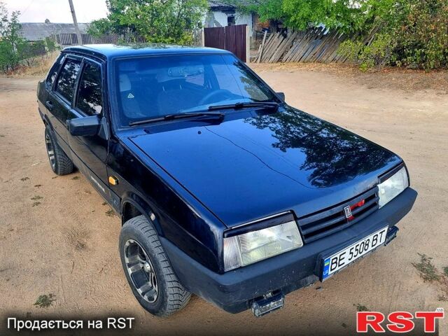 Черный ВАЗ 21099, объемом двигателя 1.6 л и пробегом 177 тыс. км за 1850 $, фото 1 на Automoto.ua