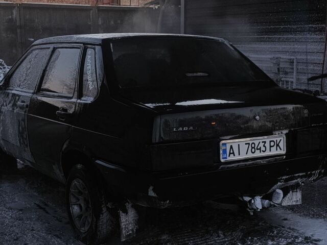 Черный ВАЗ 21099, объемом двигателя 1.6 л и пробегом 25 тыс. км за 1600 $, фото 1 на Automoto.ua