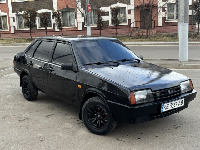 Чорний ВАЗ 21099, об'ємом двигуна 1.6 л та пробігом 130 тис. км за 2050 $, фото 1 на Automoto.ua