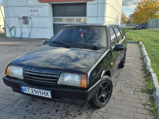 Черный ВАЗ 21099, объемом двигателя 1.6 л и пробегом 250 тыс. км за 2100 $, фото 1 на Automoto.ua