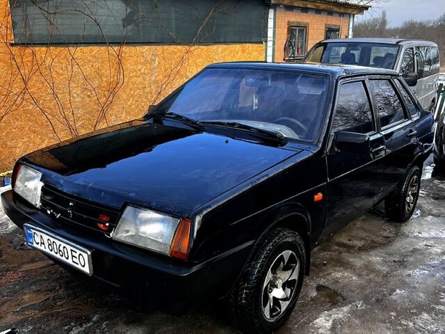 Черный ВАЗ 21099, объемом двигателя 1.6 л и пробегом 0 тыс. км за 1500 $, фото 1 на Automoto.ua