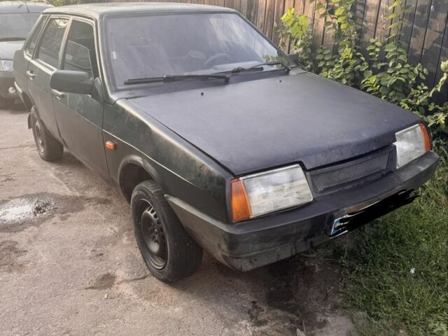 Чорний ВАЗ 21099, об'ємом двигуна 1.5 л та пробігом 200 тис. км за 600 $, фото 1 на Automoto.ua