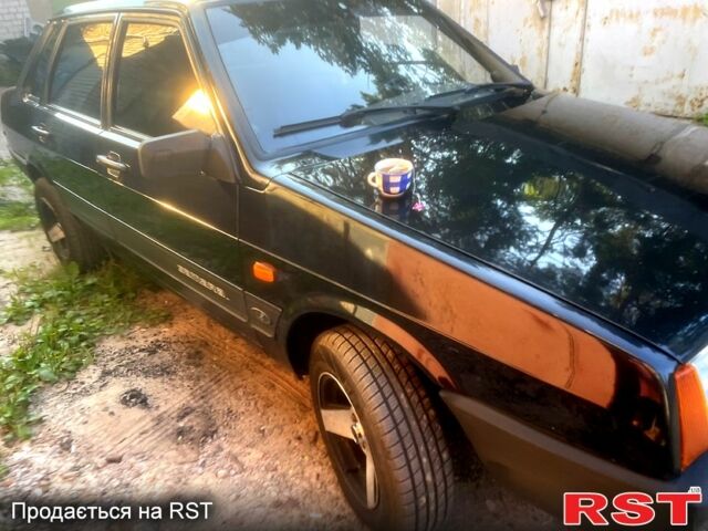 Черный ВАЗ 21099, объемом двигателя 1.6 л и пробегом 240 тыс. км за 2200 $, фото 1 на Automoto.ua