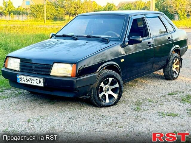 Черный ВАЗ 21099, объемом двигателя 1.6 л и пробегом 230 тыс. км за 1150 $, фото 1 на Automoto.ua