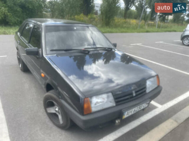 Черный ВАЗ 21099, объемом двигателя 1.6 л и пробегом 260 тыс. км за 2200 $, фото 1 на Automoto.ua
