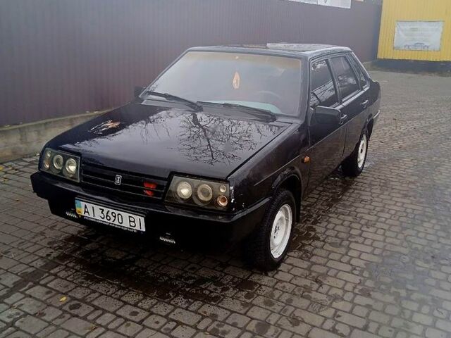 Черный ВАЗ 21099, объемом двигателя 1.6 л и пробегом 150 тыс. км за 1100 $, фото 1 на Automoto.ua