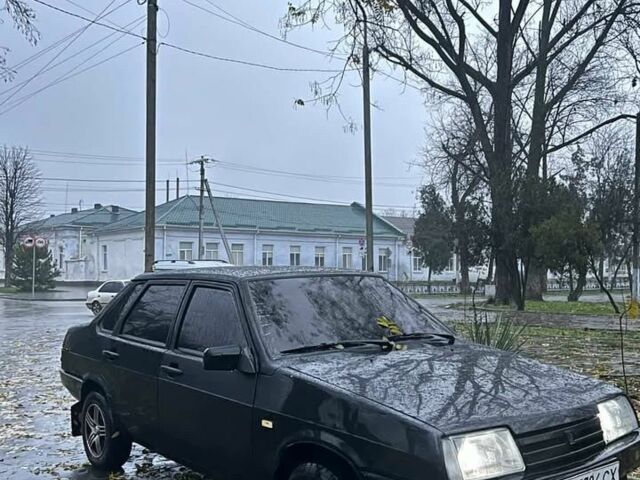 Черный ВАЗ 21099, объемом двигателя 1.5 л и пробегом 250 тыс. км за 1350 $, фото 1 на Automoto.ua