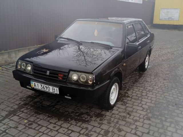 Чорний ВАЗ 21099, об'ємом двигуна 2 л та пробігом 150 тис. км за 1100 $, фото 1 на Automoto.ua