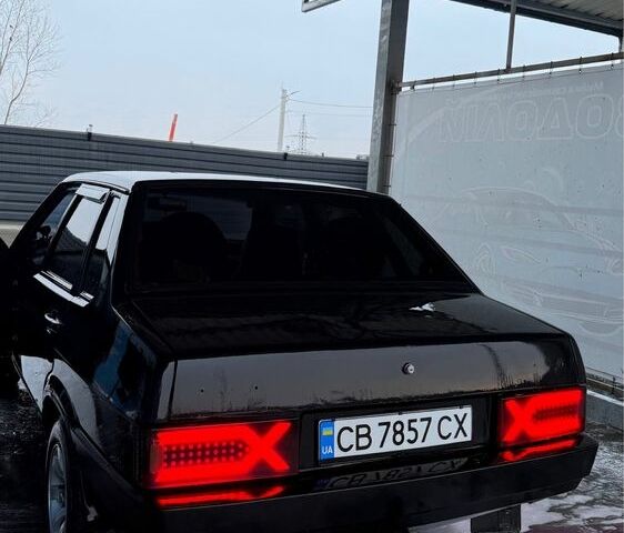 Чорний ВАЗ 21099, об'ємом двигуна 1.6 л та пробігом 260 тис. км за 1600 $, фото 1 на Automoto.ua