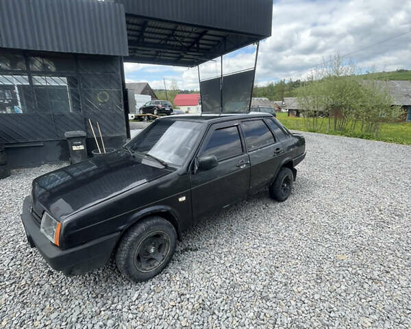 Чорний ВАЗ 21099, об'ємом двигуна 1.6 л та пробігом 220 тис. км за 1600 $, фото 1 на Automoto.ua