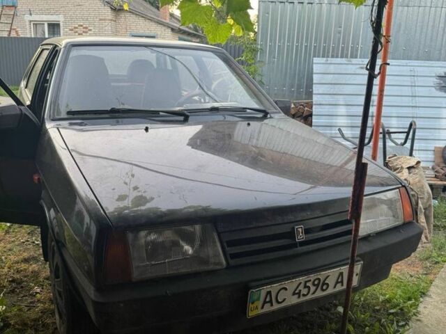 Черный ВАЗ 21099, объемом двигателя 1.5 л и пробегом 180 тыс. км за 1500 $, фото 1 на Automoto.ua