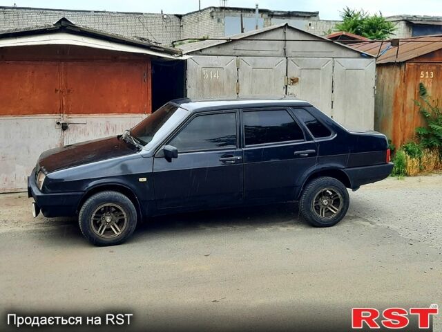Чорний ВАЗ 21099, об'ємом двигуна 1.6 л та пробігом 152 тис. км за 1450 $, фото 1 на Automoto.ua