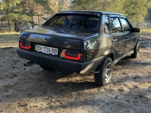 Чорний ВАЗ 21099, об'ємом двигуна 1.6 л та пробігом 215 тис. км за 1650 $, фото 1 на Automoto.ua