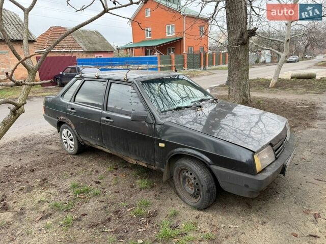 Чорний ВАЗ 21099, об'ємом двигуна 1.6 л та пробігом 200 тис. км за 500 $, фото 1 на Automoto.ua