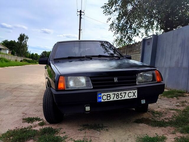 Черный ВАЗ 21099, объемом двигателя 1.6 л и пробегом 280 тыс. км за 1350 $, фото 1 на Automoto.ua