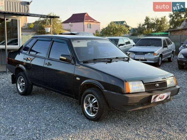 Черный ВАЗ 21099, объемом двигателя 1.6 л и пробегом 115 тыс. км за 2500 $, фото 1 на Automoto.ua