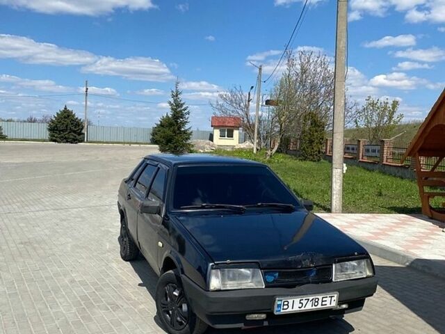 Чорний ВАЗ 21099, об'ємом двигуна 1.6 л та пробігом 230 тис. км за 1500 $, фото 1 на Automoto.ua