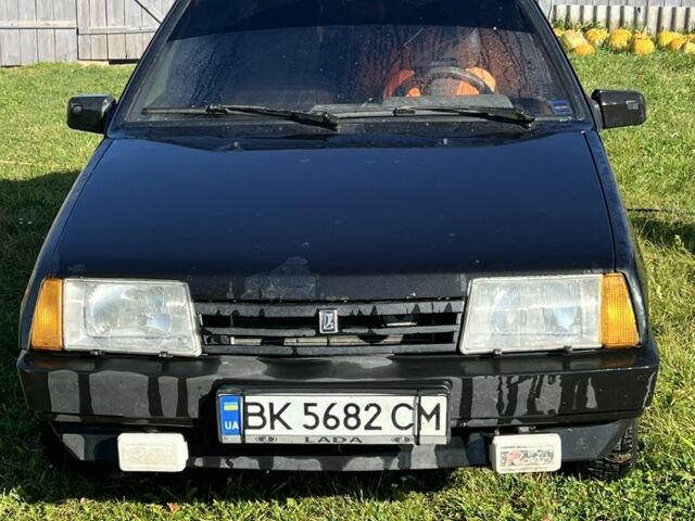Черный ВАЗ 21099, объемом двигателя 1.5 л и пробегом 157 тыс. км за 1550 $, фото 1 на Automoto.ua