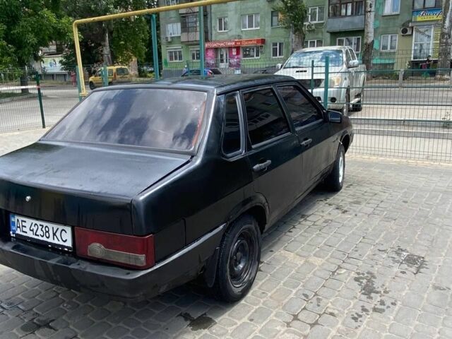 Черный ВАЗ 21099, объемом двигателя 1.5 л и пробегом 100 тыс. км за 833 $, фото 1 на Automoto.ua