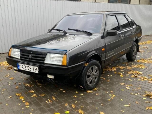 Черный ВАЗ 21099, объемом двигателя 1.6 л и пробегом 162 тыс. км за 1500 $, фото 1 на Automoto.ua