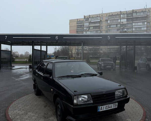 Черный ВАЗ 21099, объемом двигателя 1.5 л и пробегом 300 тыс. км за 2000 $, фото 1 на Automoto.ua