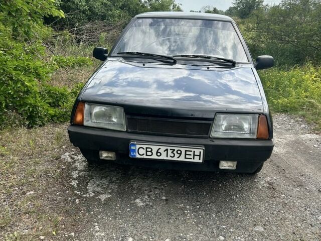 Черный ВАЗ 21099, объемом двигателя 1.6 л и пробегом 459 тыс. км за 1300 $, фото 1 на Automoto.ua